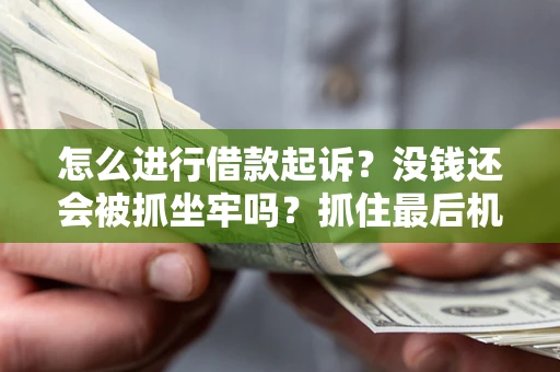 北京怎么进行借款起诉？没钱还会被抓坐牢吗？抓住最后机会！