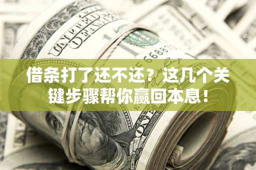 北京借条打了还不还？这几个关键步骤帮你赢回本息！