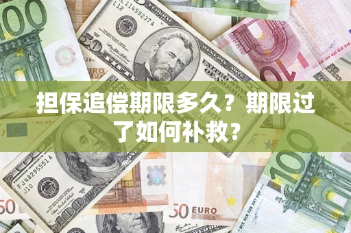 北京担保追偿期限多久？期限过了如何补救？
