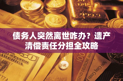 北京债务人突然离世咋办？遗产清偿责任分担全攻略