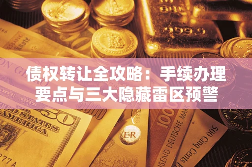 北京债权转让全攻略：手续办理要点与三大隐藏雷区预警