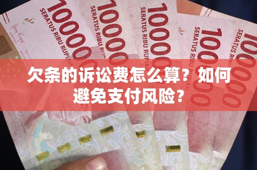北京欠条的诉讼费怎么算？如何避免支付风险？